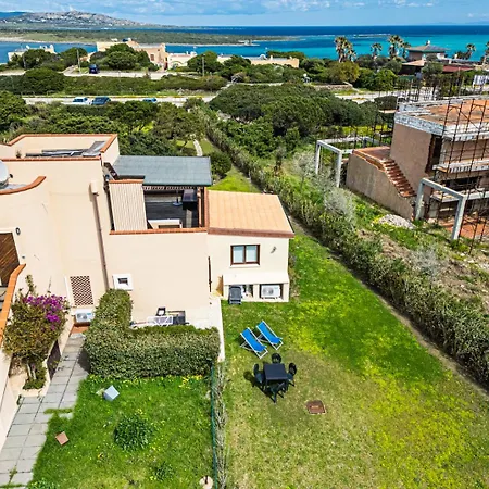 Villa Esclusiva Con 600Mq Di Giardino Sulla Spiaggia Della Pelosa Stintino